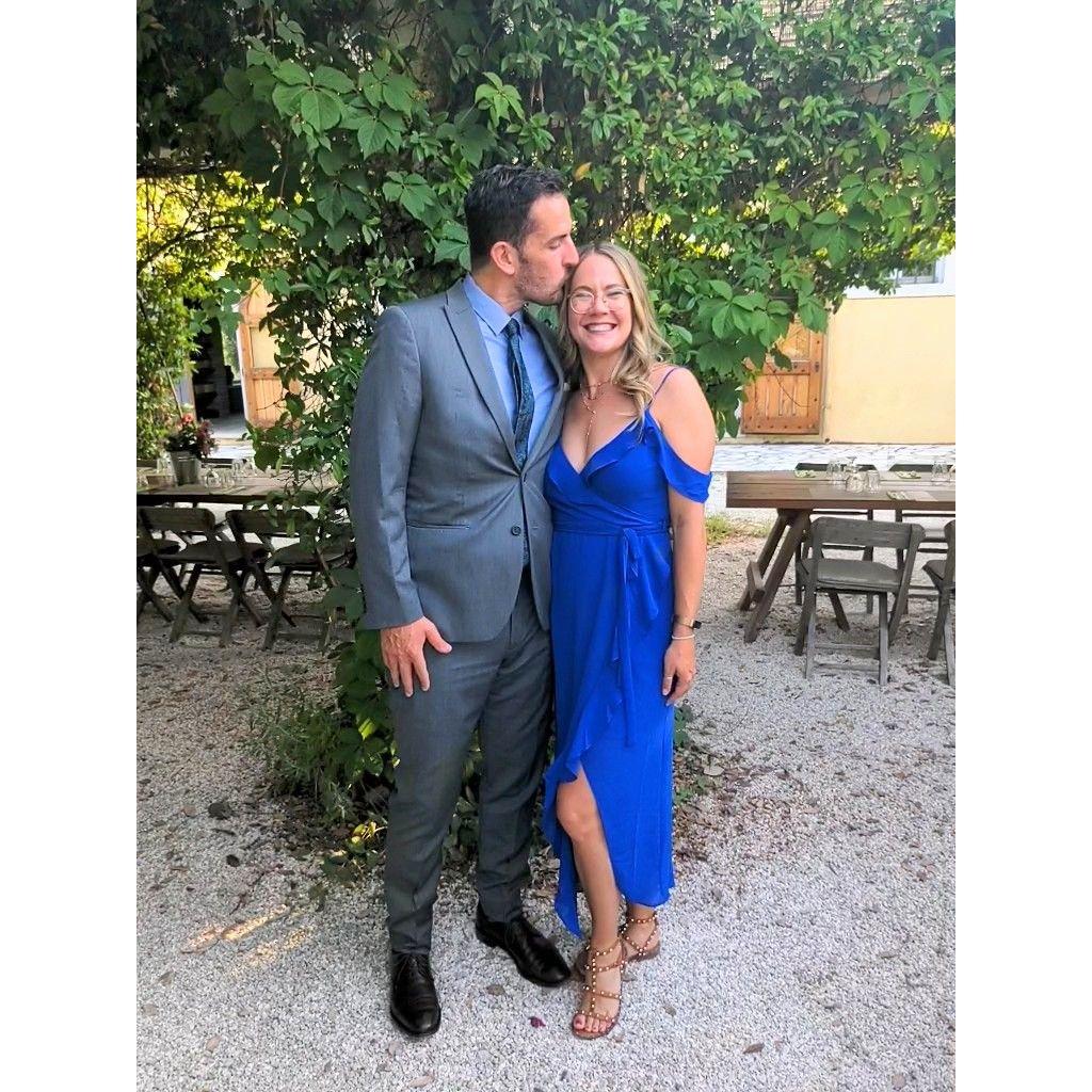 Celebrating our friends wedding in Greece!