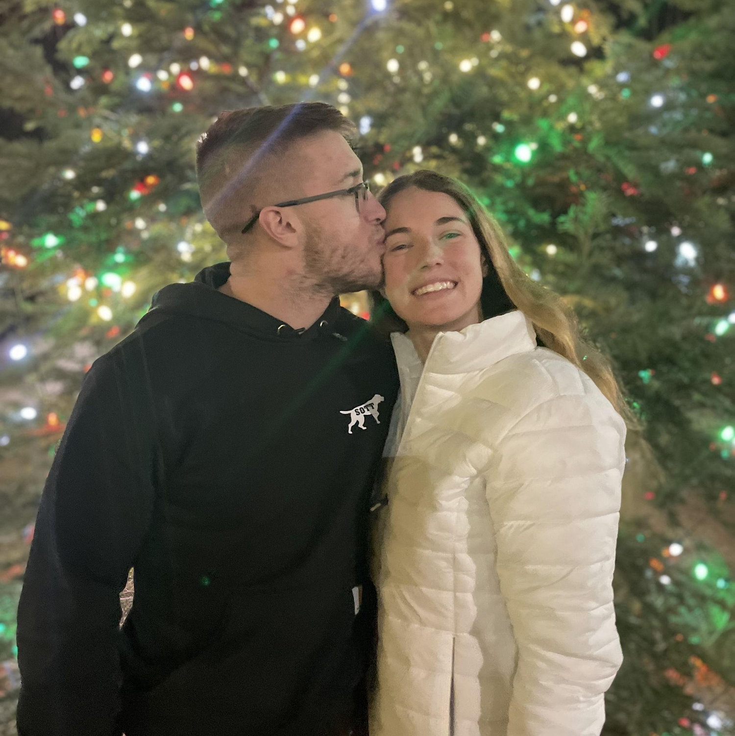 This was taken in Marietta Square and was the first time that Connor visited Evie's family in Georgia!