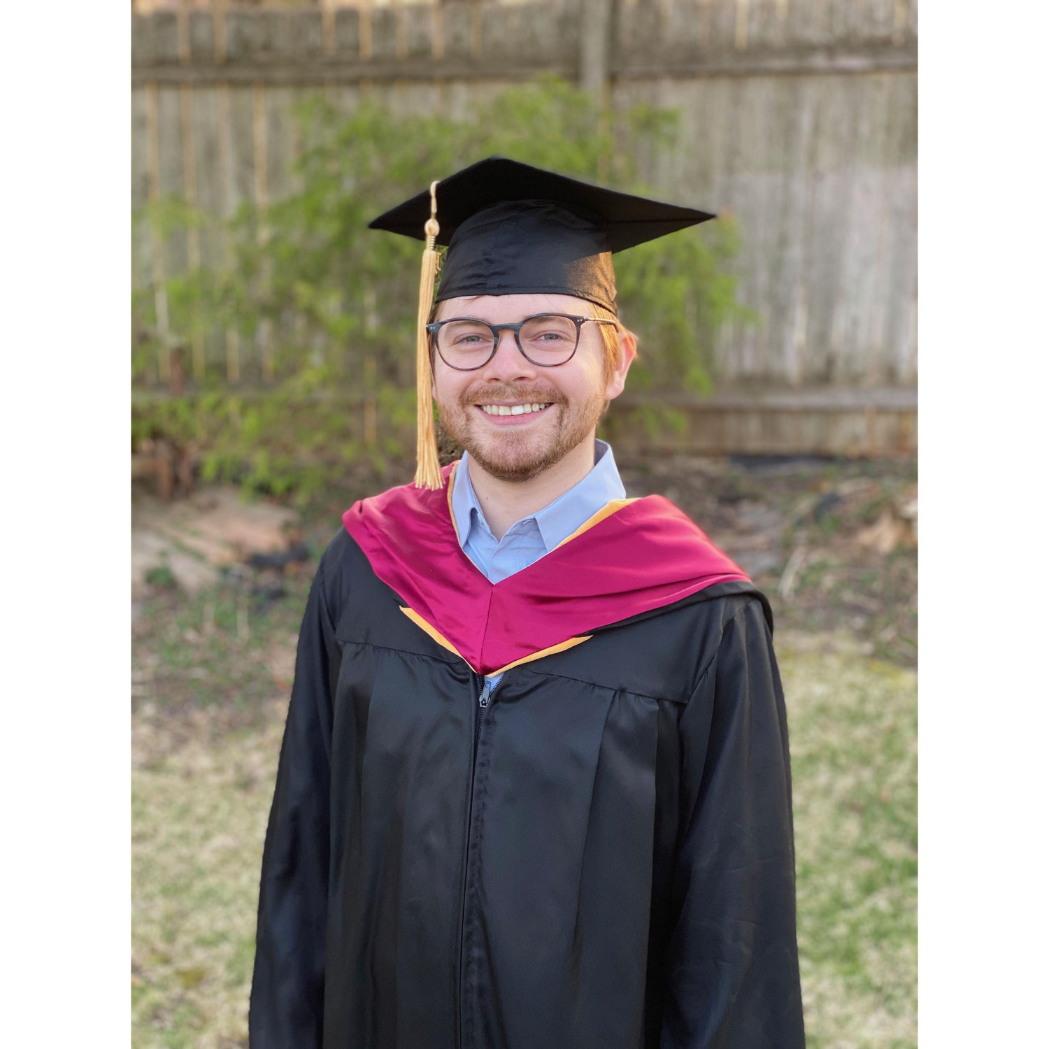 Andrew's graduation from Loyola with an MSW and later an LCSW clinical license.