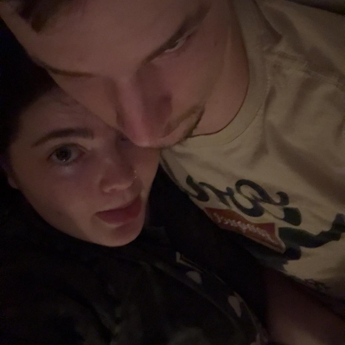 One of our first pictures as an official couple!