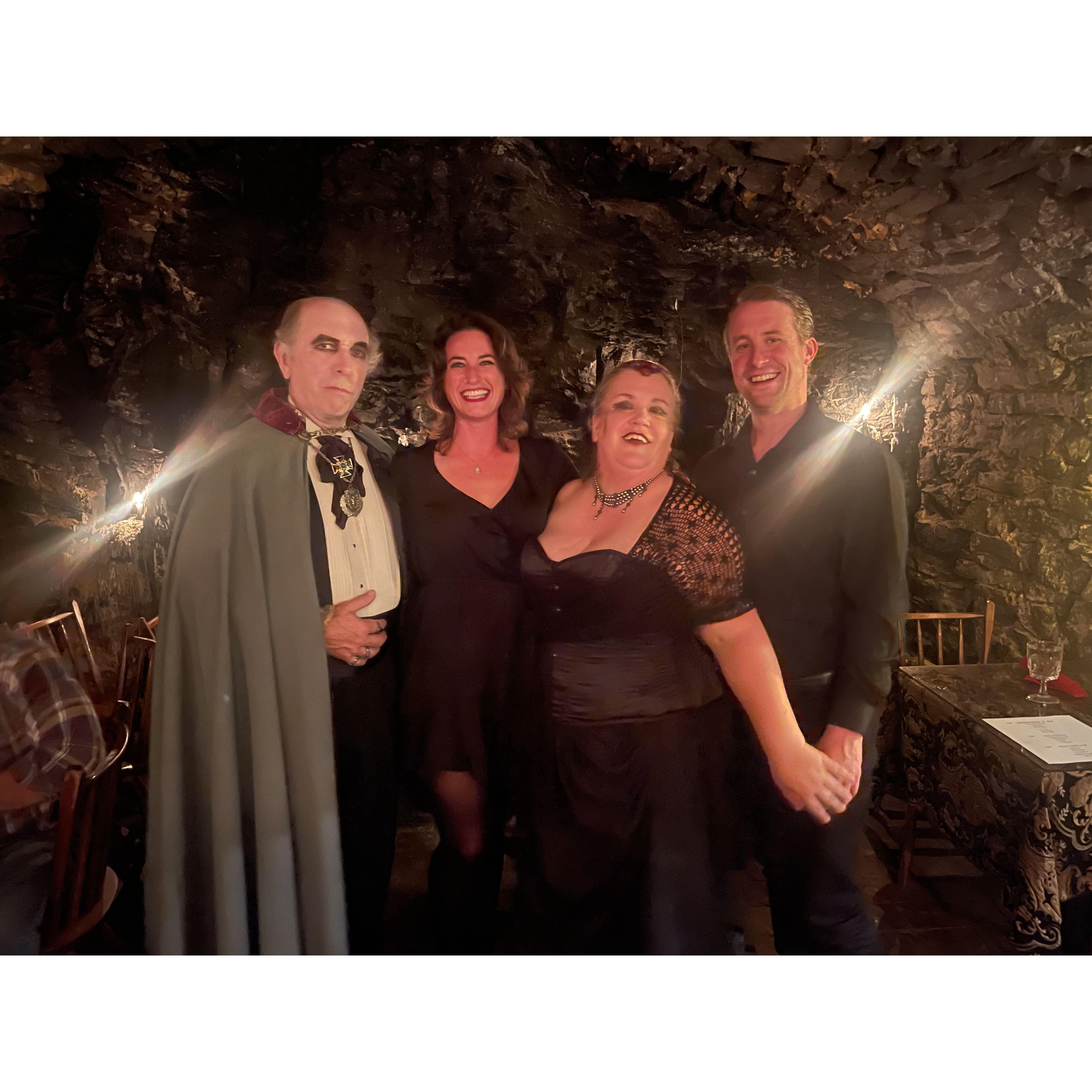 Theatrical Feast which Dracula and his Mistress was our host, they both liked us a bit too much..