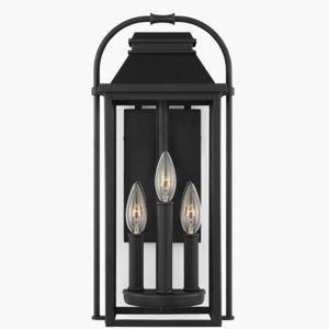 Wellsworth Small Lantern | Textured Black