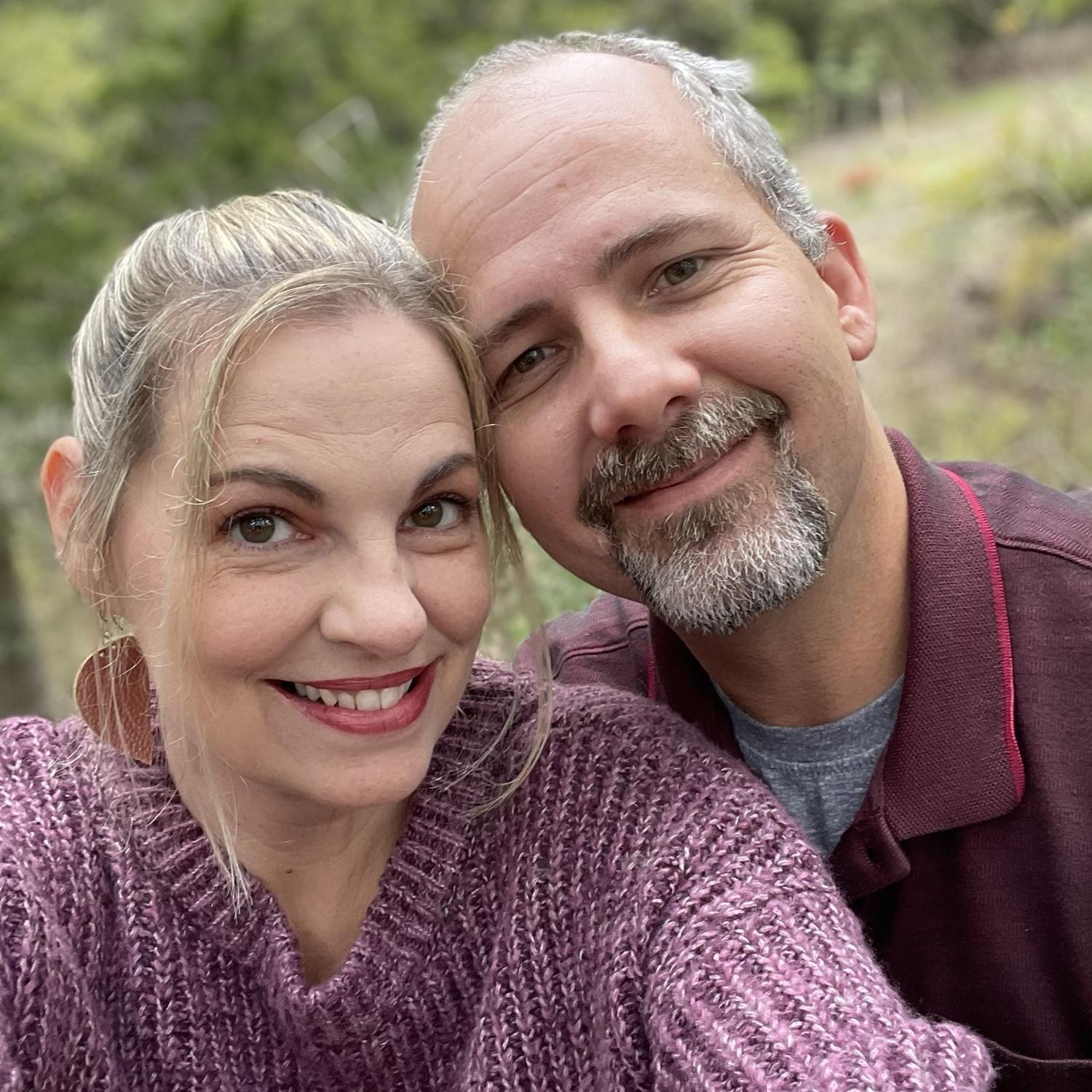 Aw, this is a sweet one. Ain’t we a good looking couple? I’d say so.