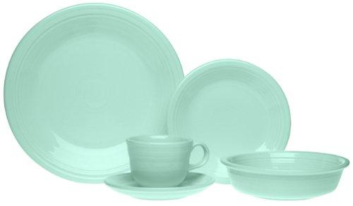 Fiesta 20-Piece, Service for 4 Dinnerware Set, Turquoise
