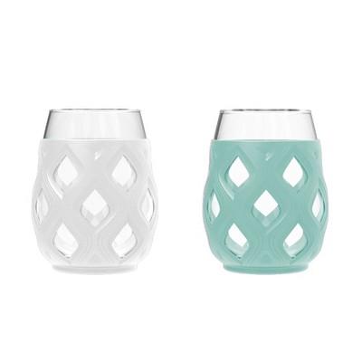 Ello Cru 2pk 17oz Wine Glass Gift Set