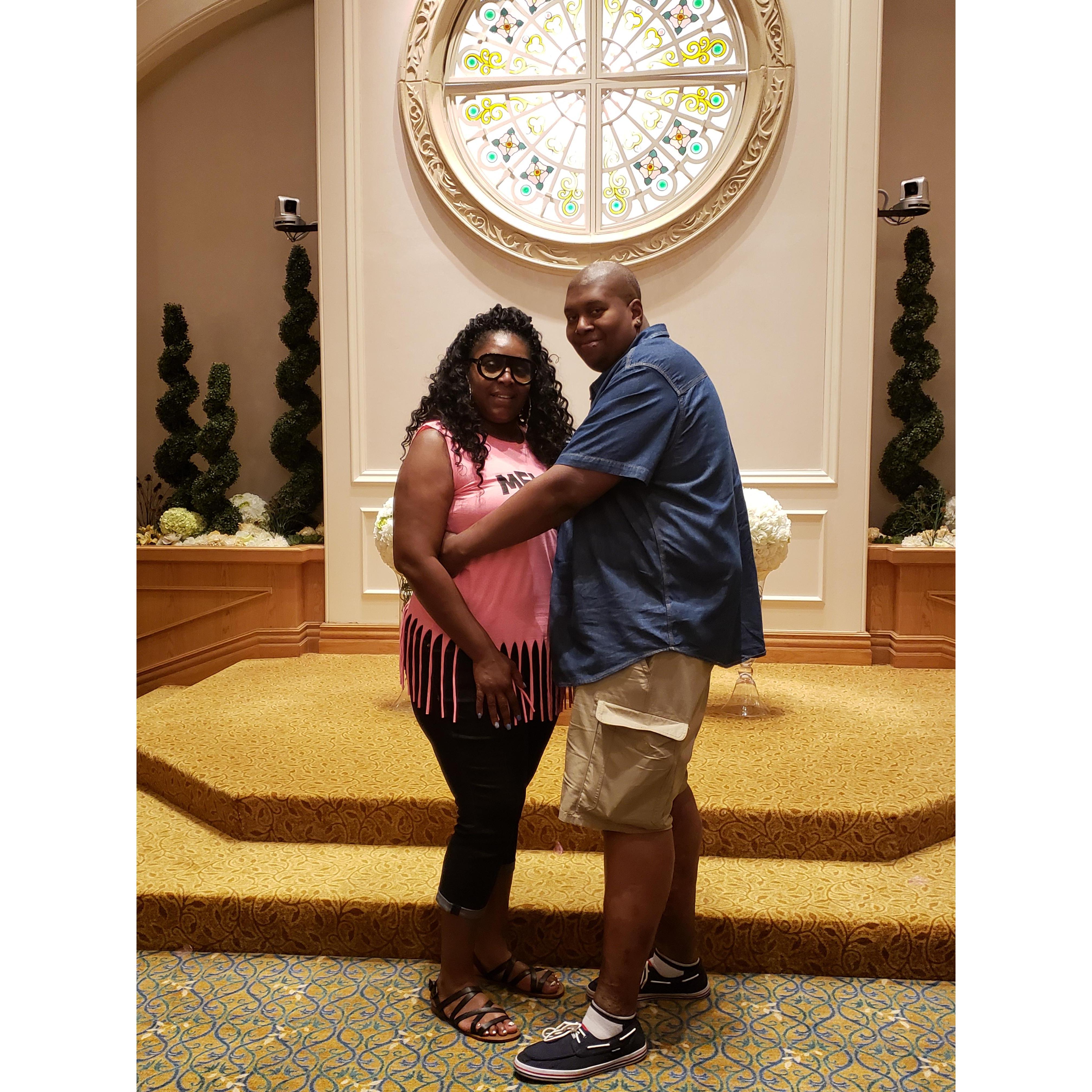 Our first trip to Vegas for my birthday