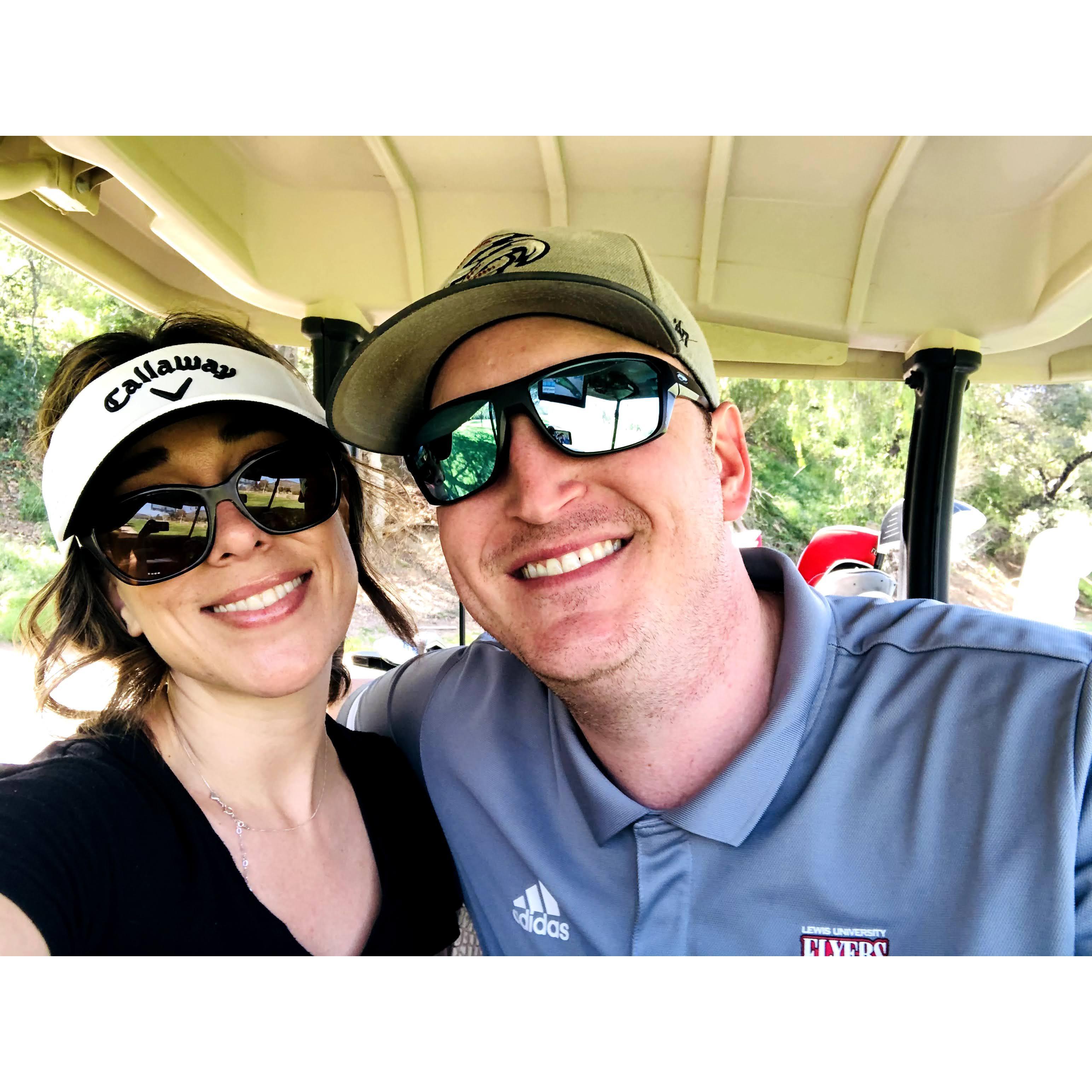 Where: Singing Hills Golf Course, CA 
When: May 30, 2021
Why: Golfing