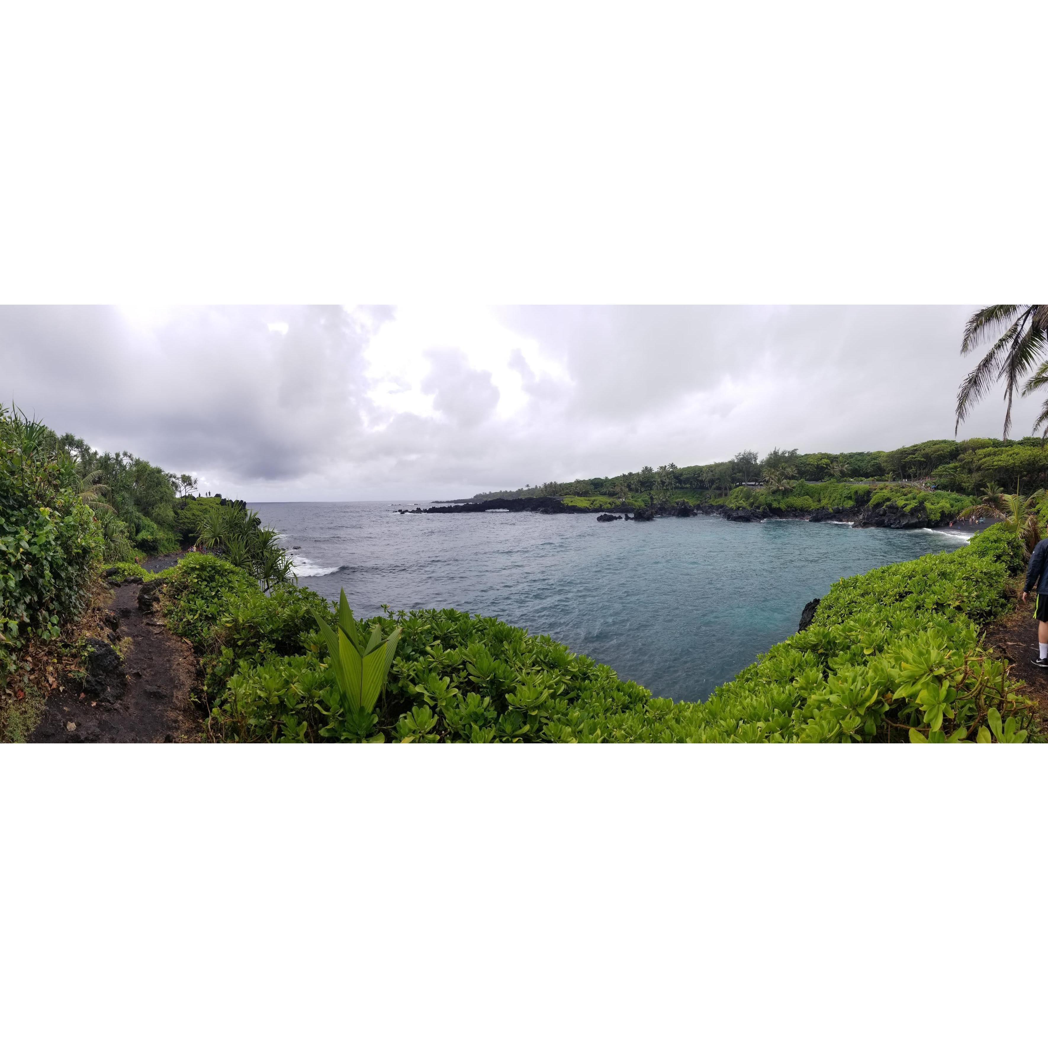 Black Sand Beach 
Maui, Hawaii