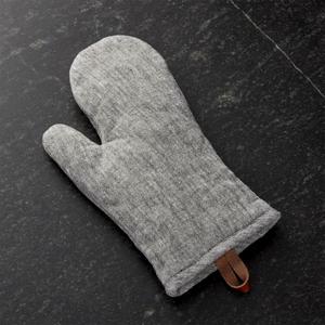 Chambray Grey Oven Mitt