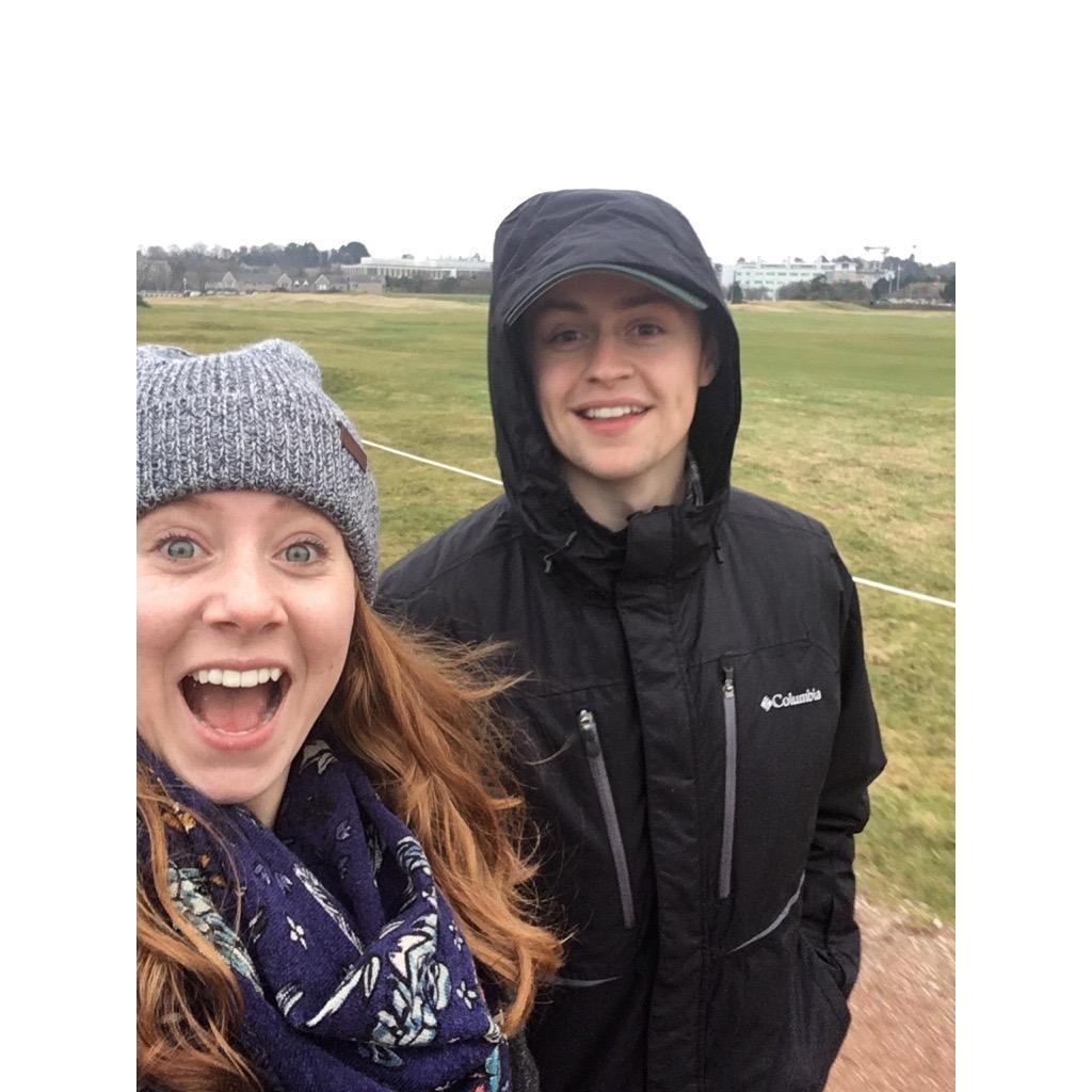 Old Course - St. Andrews, Scotland 2018! The one place Jason insisted on visiting during our Grad Trip, the oldest and most iconic golf course in the world.