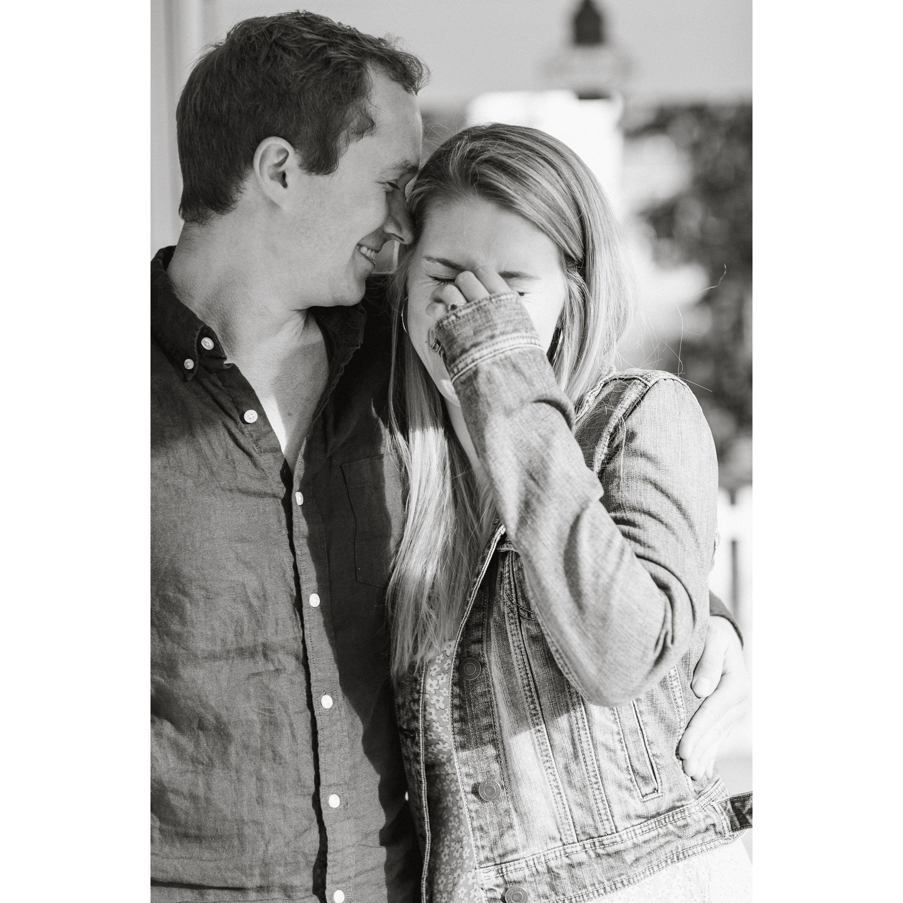 Engagement shoot in Cape May, May 2021