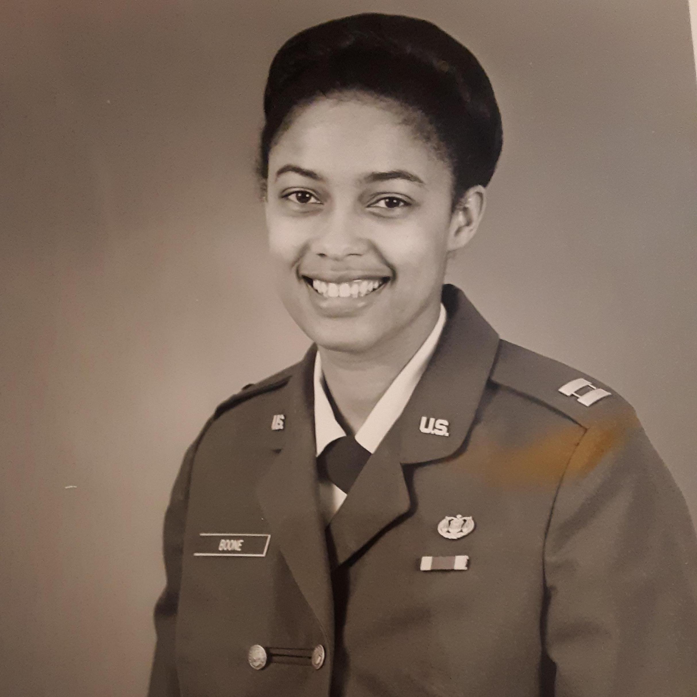 Captain Linda Boone, Assistant Staff Judge Advocate