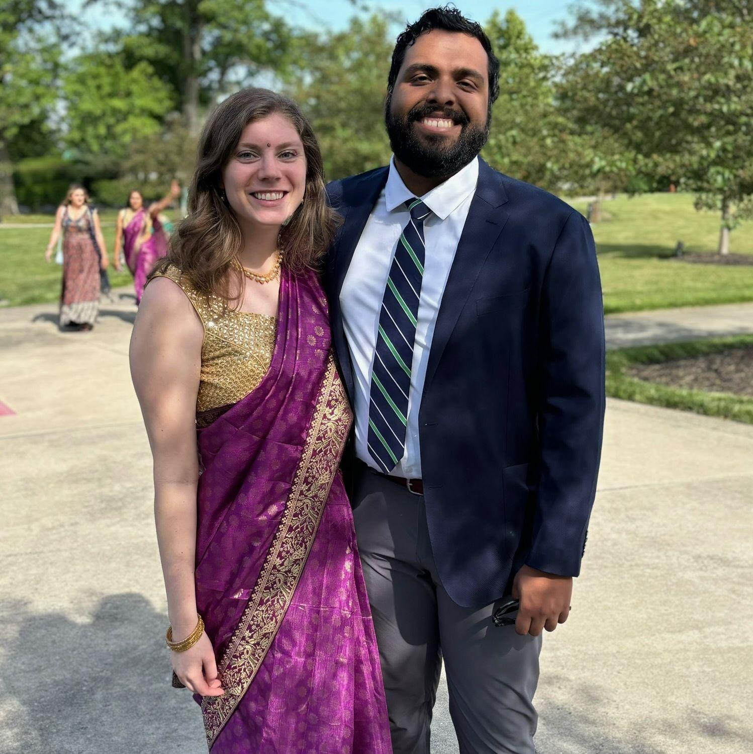 When we aren't in Chicago exploring our city, we've been traveling to celebrate our friend's weddings! Starting with Ashaali and Amar's wedding in Mason, OH in 2024!