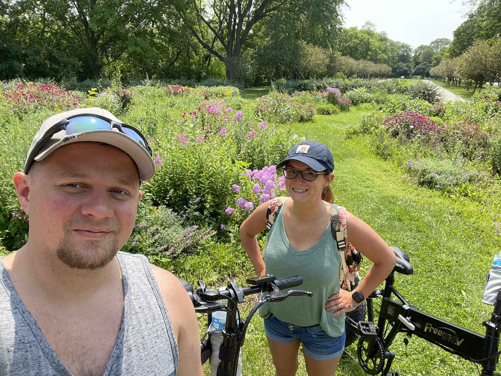 Evanston north shore channel bike trail