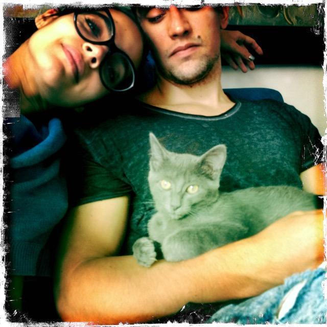 Cuando tuvimos a nuestra primera hija Eleanor Rigby.
When we had our first child Eleanor Rigby.