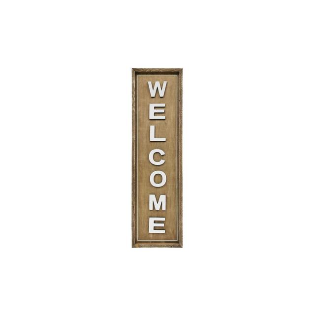Bee & Willow™ Home 48-Inch "Welcome" Wooden Sign