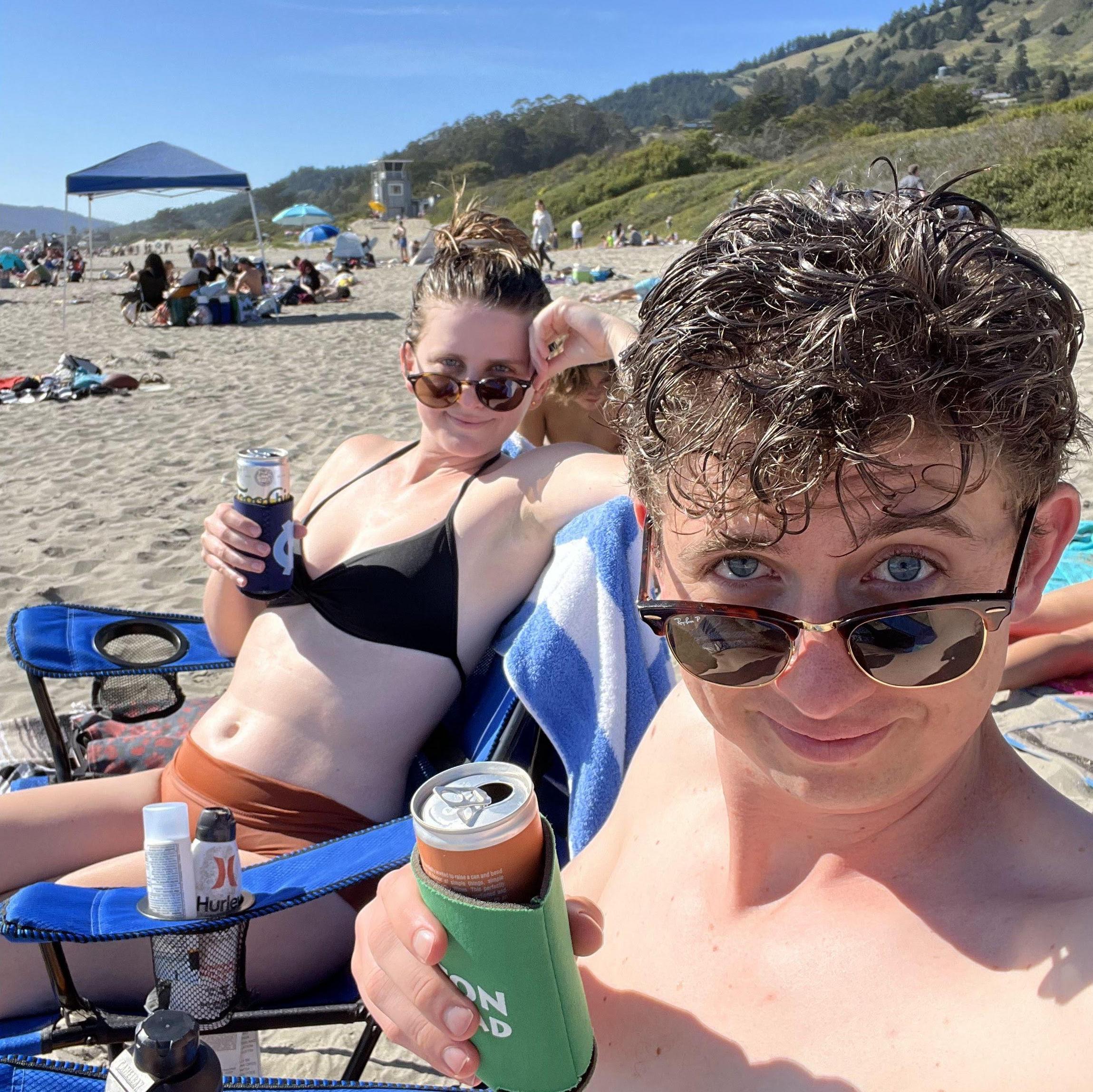 We take beach day very seriously