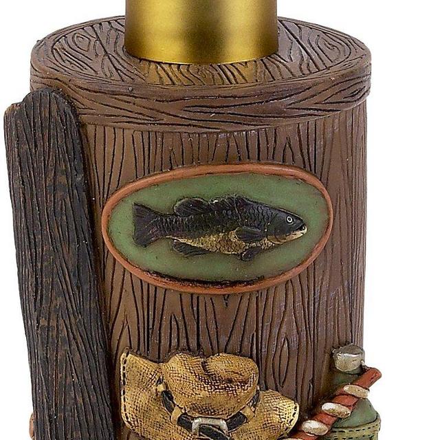 Avanti Linens Rather Be Fishing Lotion Pump, Multi
