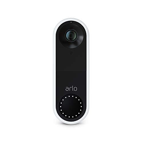 Arlo Video Doorbell | HD Video Quality, Weather-Resistant, 2-Way Audio | Motion Detection and Alerts | Easy Installation (existing doorbell Wiring Required) | (AVD1001)