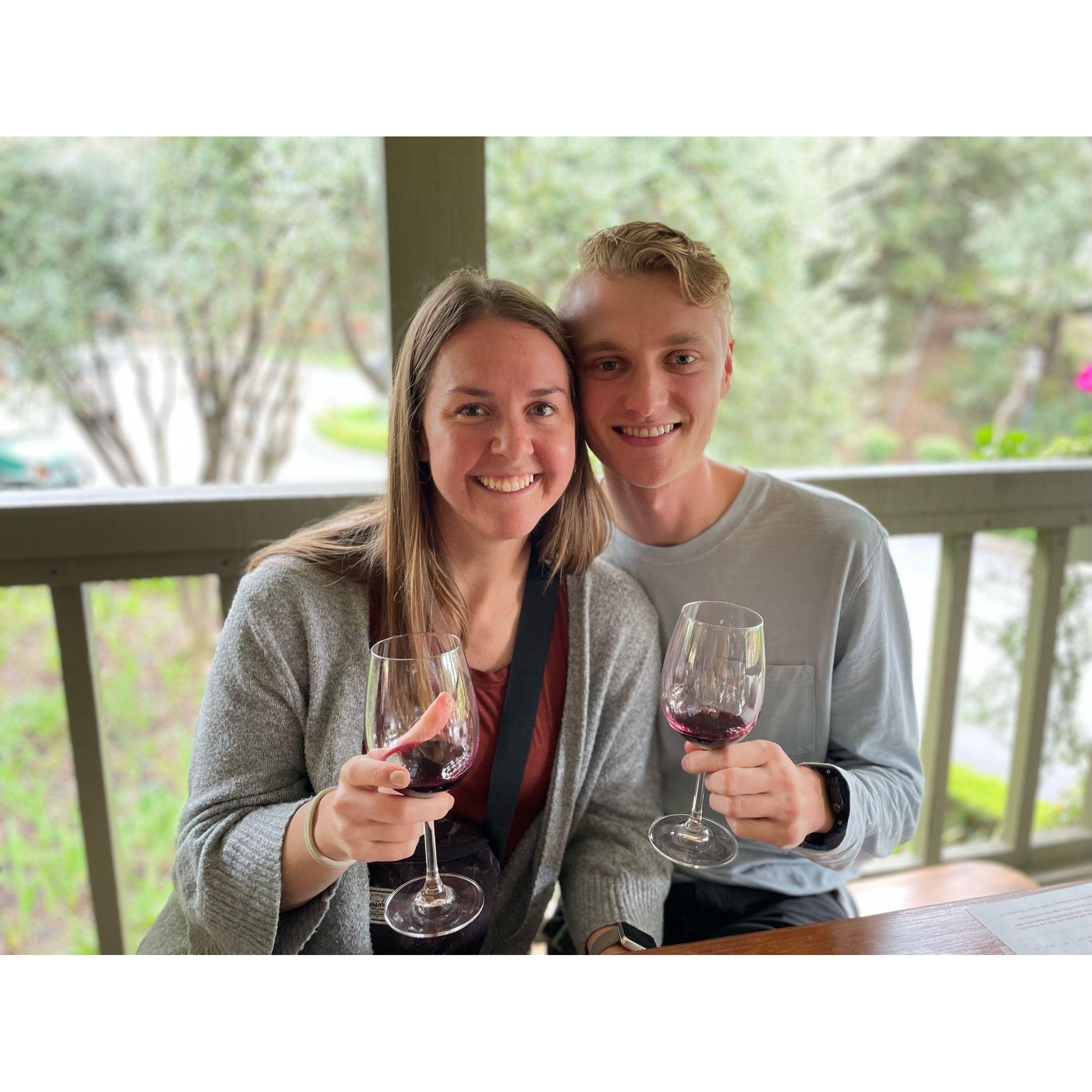 California wine country trip in October 2022
