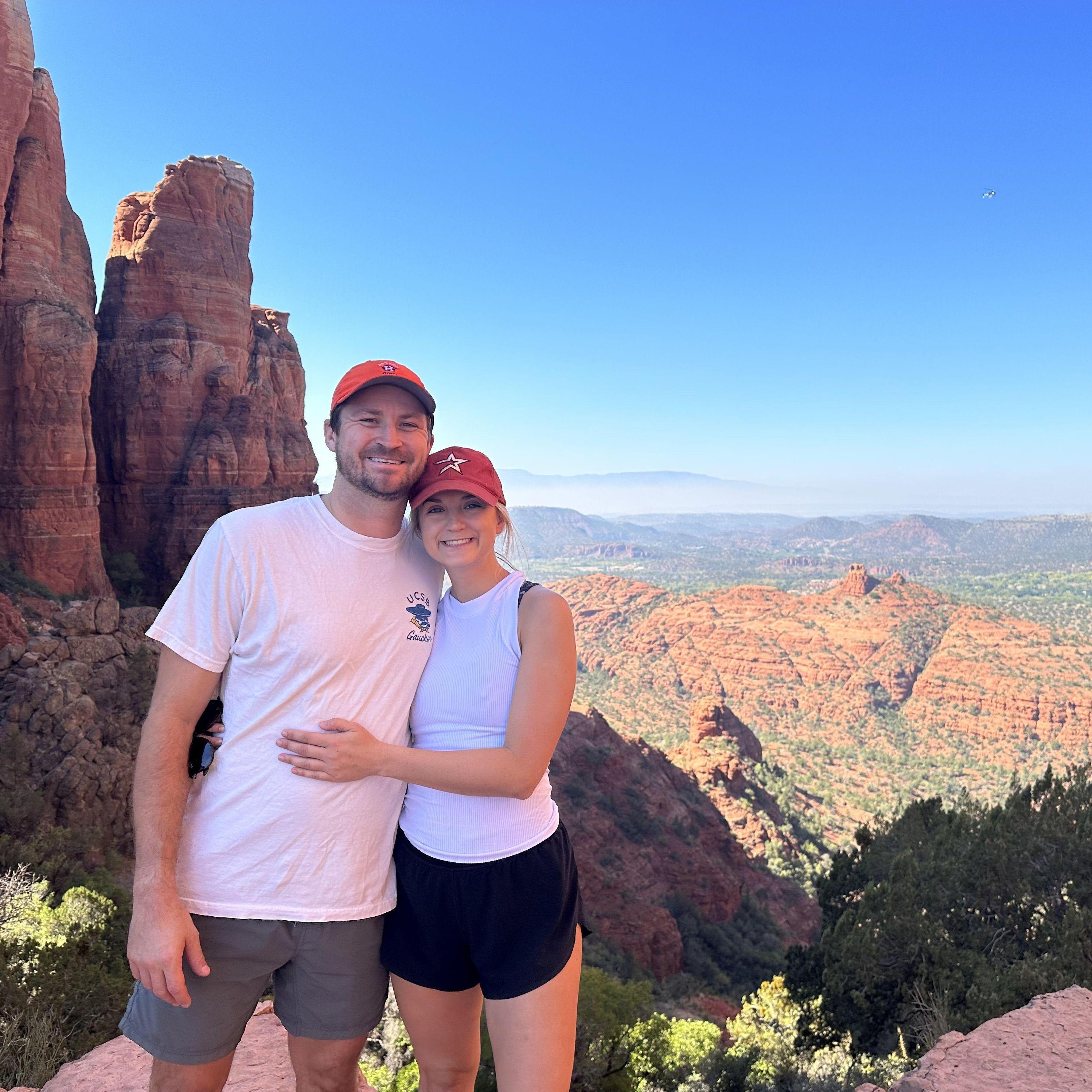 Cathedral Rock hike in Sedona, Arizona