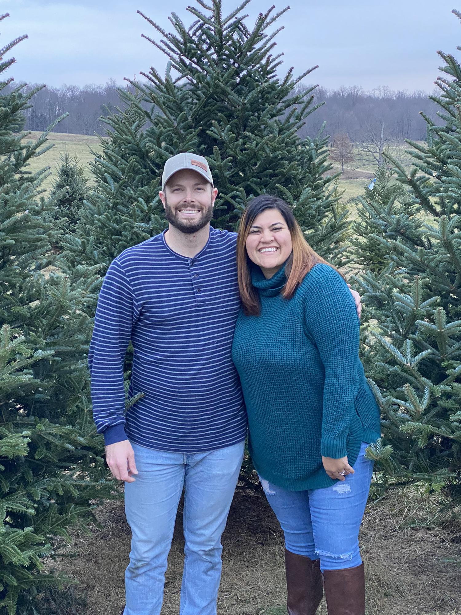 First Christmas tree farm for Gaby
