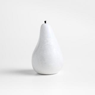 Tuscan Marble Decorative Pear