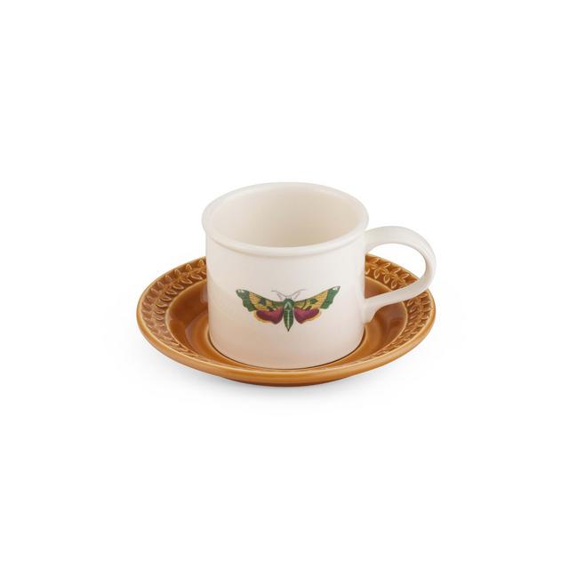 Botanic Garden Harmony Papilio Amber Breakfast Cup and Saucer