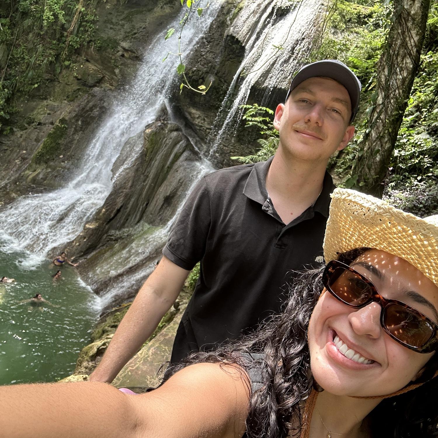 William and Abigail in Puerto Rico