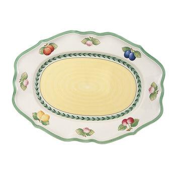 French Garden Fleurence Oval Platter, Large