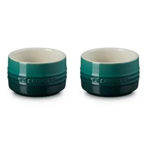 Le Creuset Straight Wall Ramekin, Set of 2, Artichaut
