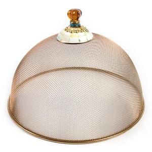 Parchment Check Mesh Dome - Large