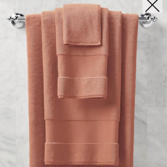 Frontgate Resort Collection Bath Towels: Bath Sheet in Terracotta