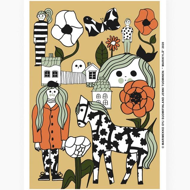 Marikylä art poster