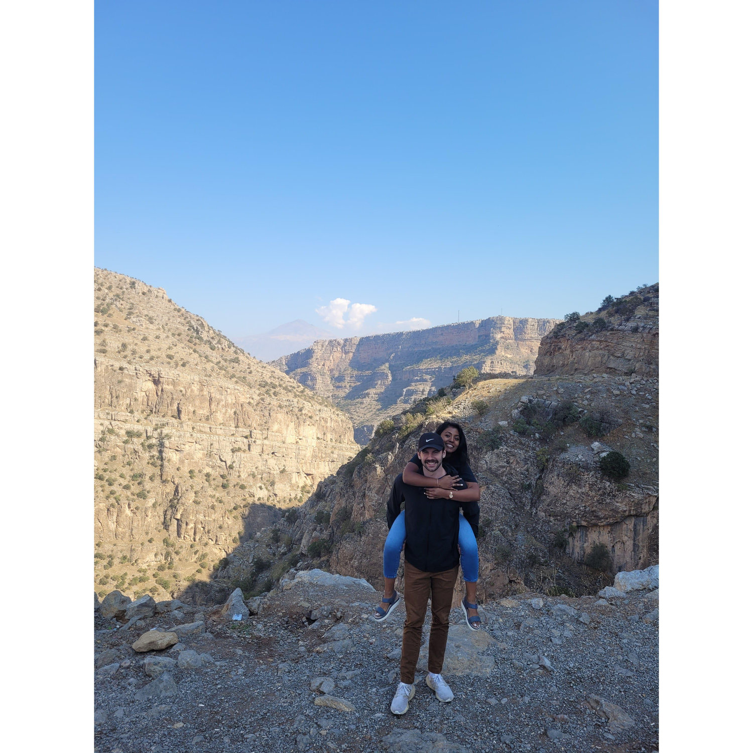 Exploring the canyons of Kurdistan.