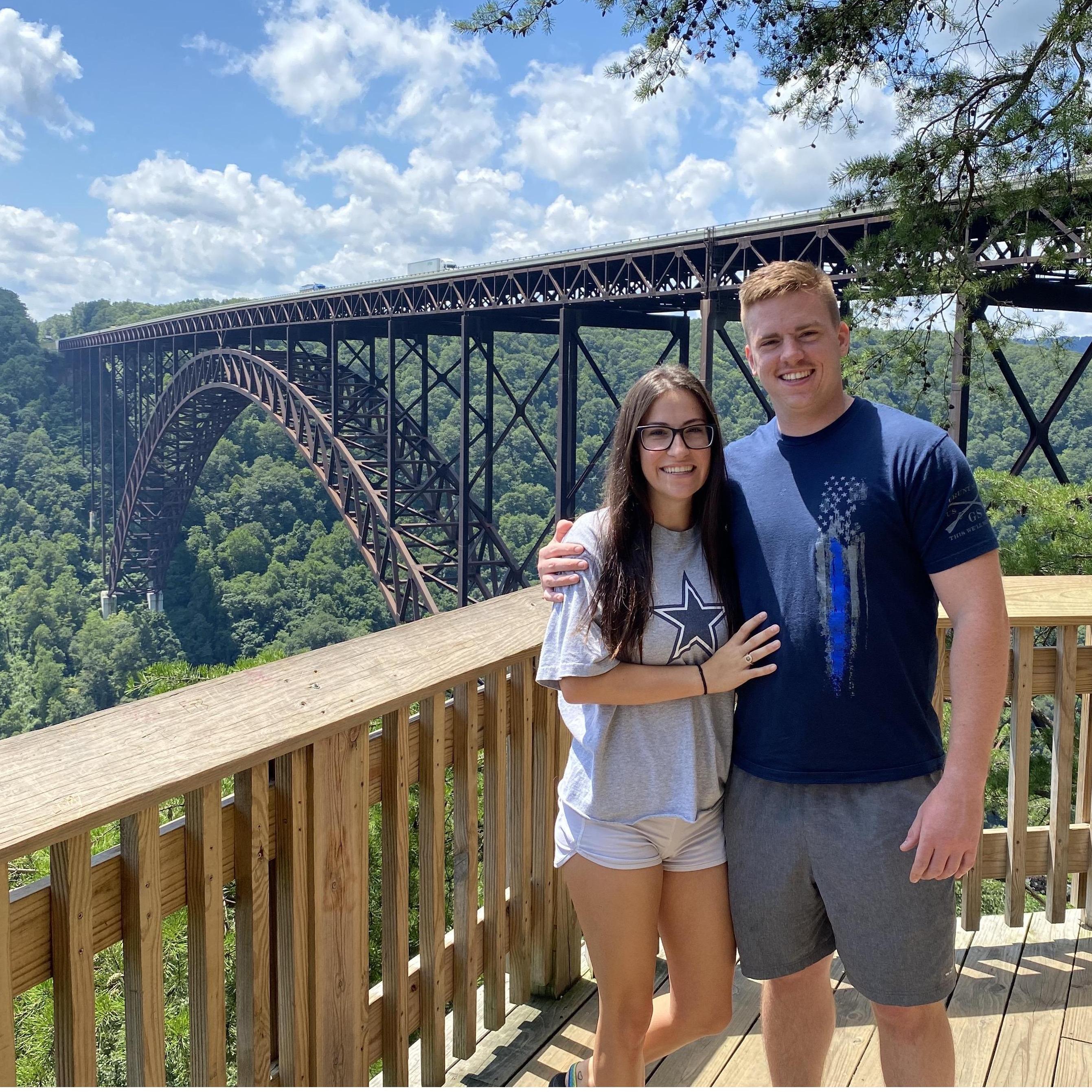 Our first road-trip; 15 hours to West Virginia.