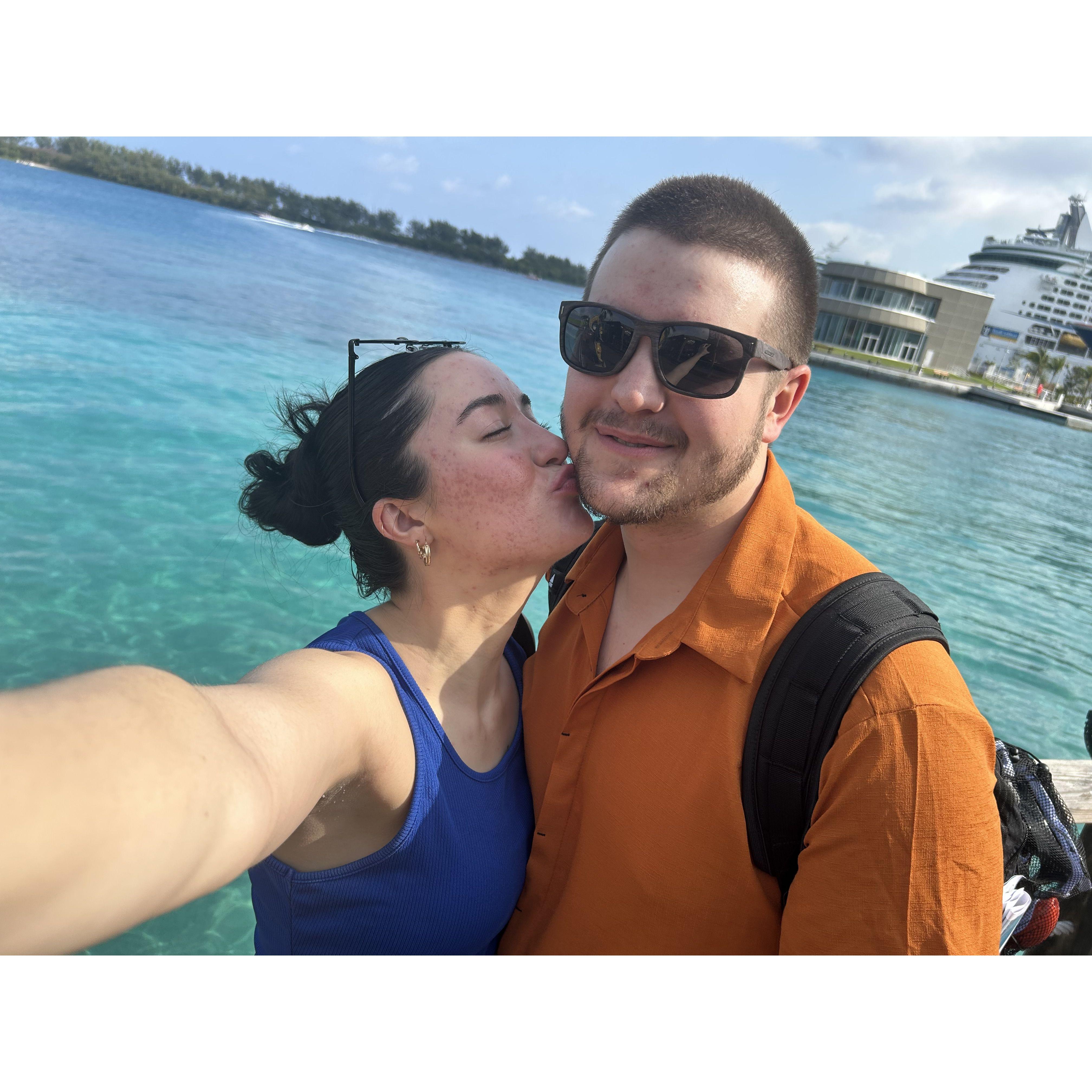 Our 1st time in the Bahamas