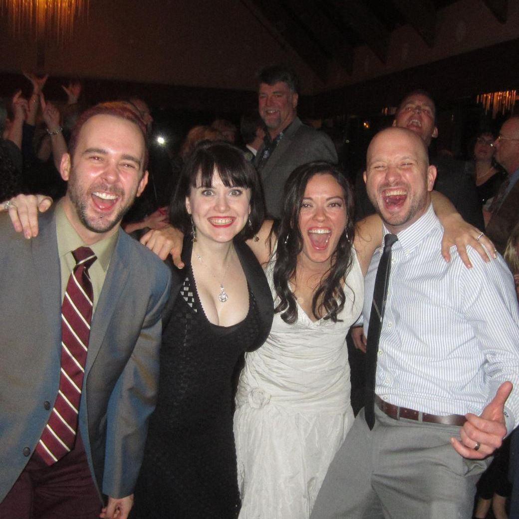 Our Zima commercial with Kat at Dalla and Dave's wedding!