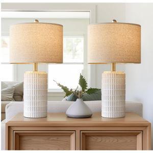 Modern Ceramic Table Lamp Set of 2