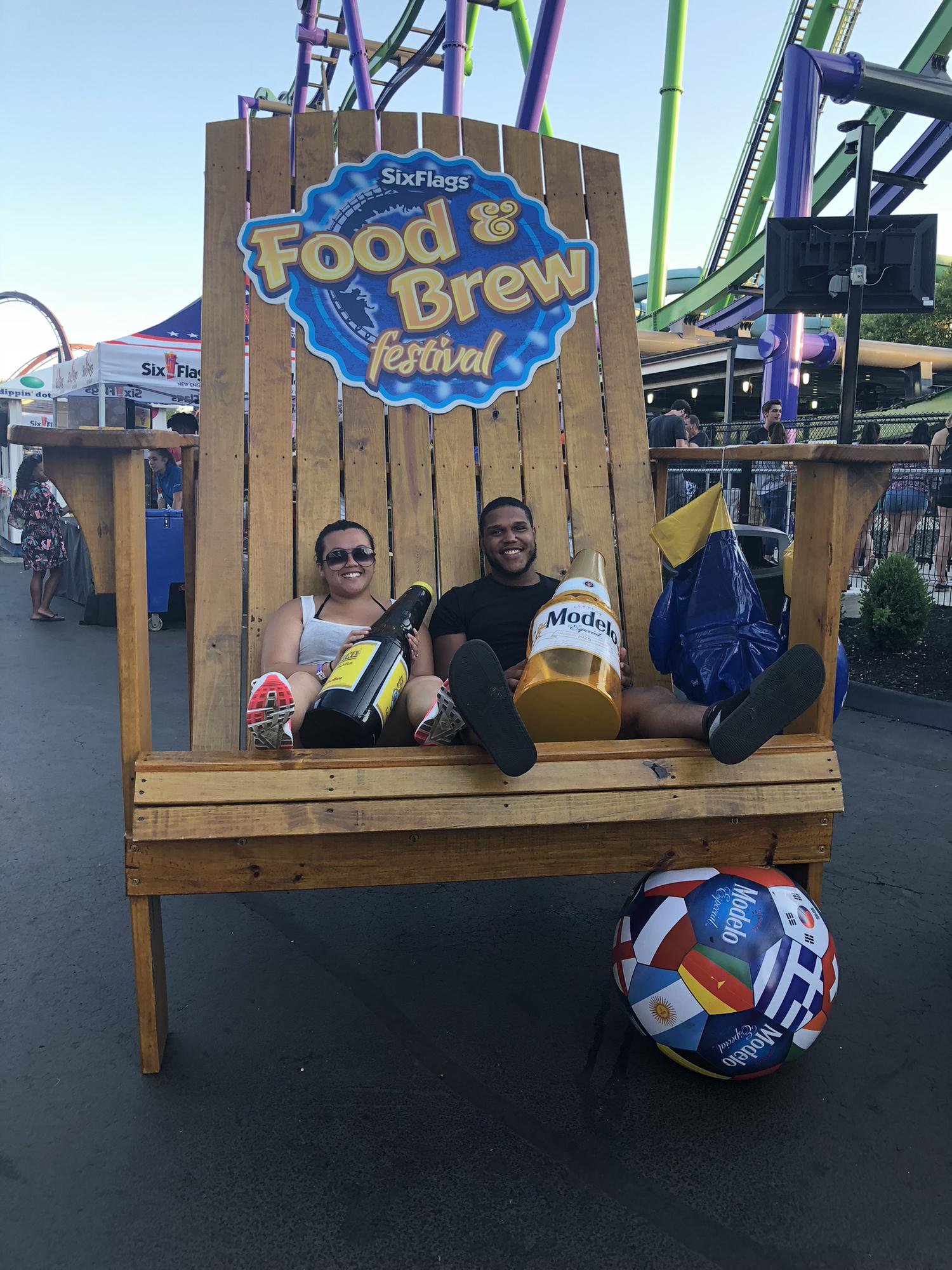 Our first amusement park.