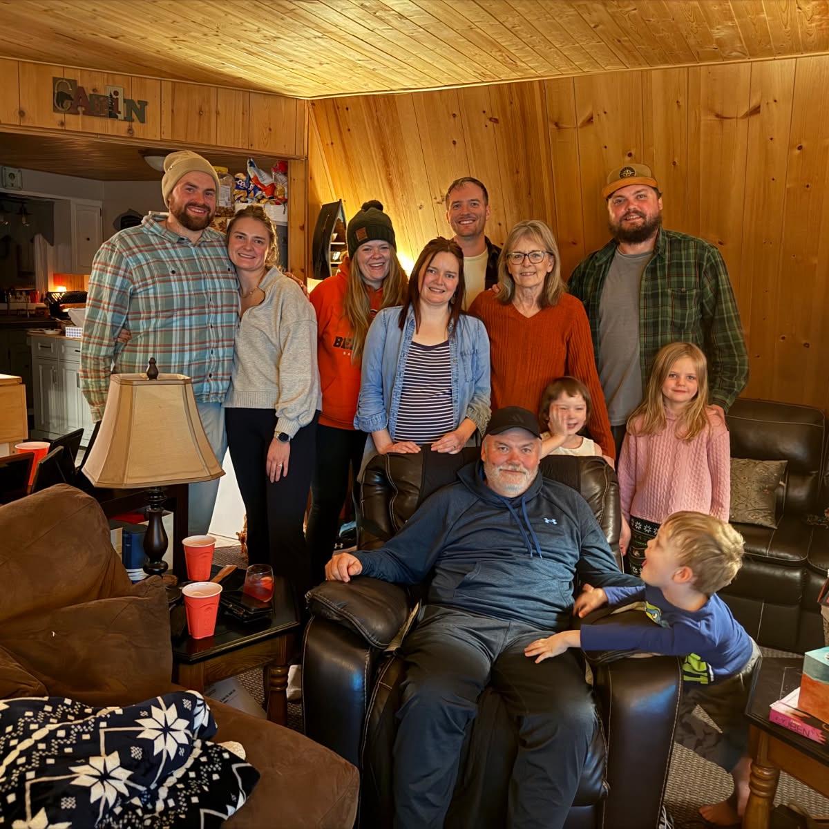 Right after the engagement at the Browns. Allie was still blacked out and shaking.