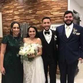 May 2021: 
After 5 months of being apart, what a sweet reunion it was to celebrate Philo and Marleen's wedding together as a groomsman and a bridesmaid! :)
