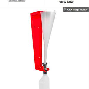 JEGS 80020: Funnel Storage Unit [With Removable Funnel] - JEGS