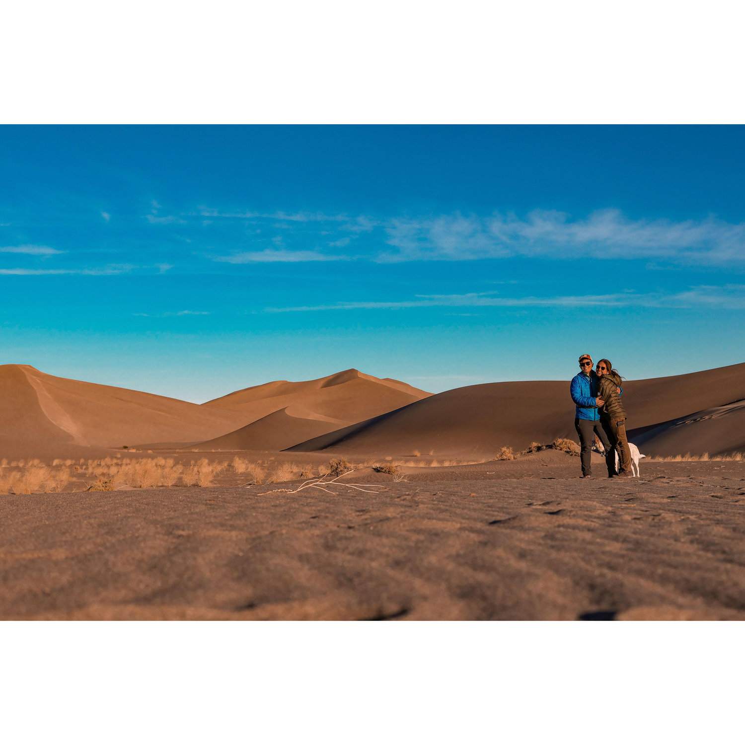 We fell in love in the desert!