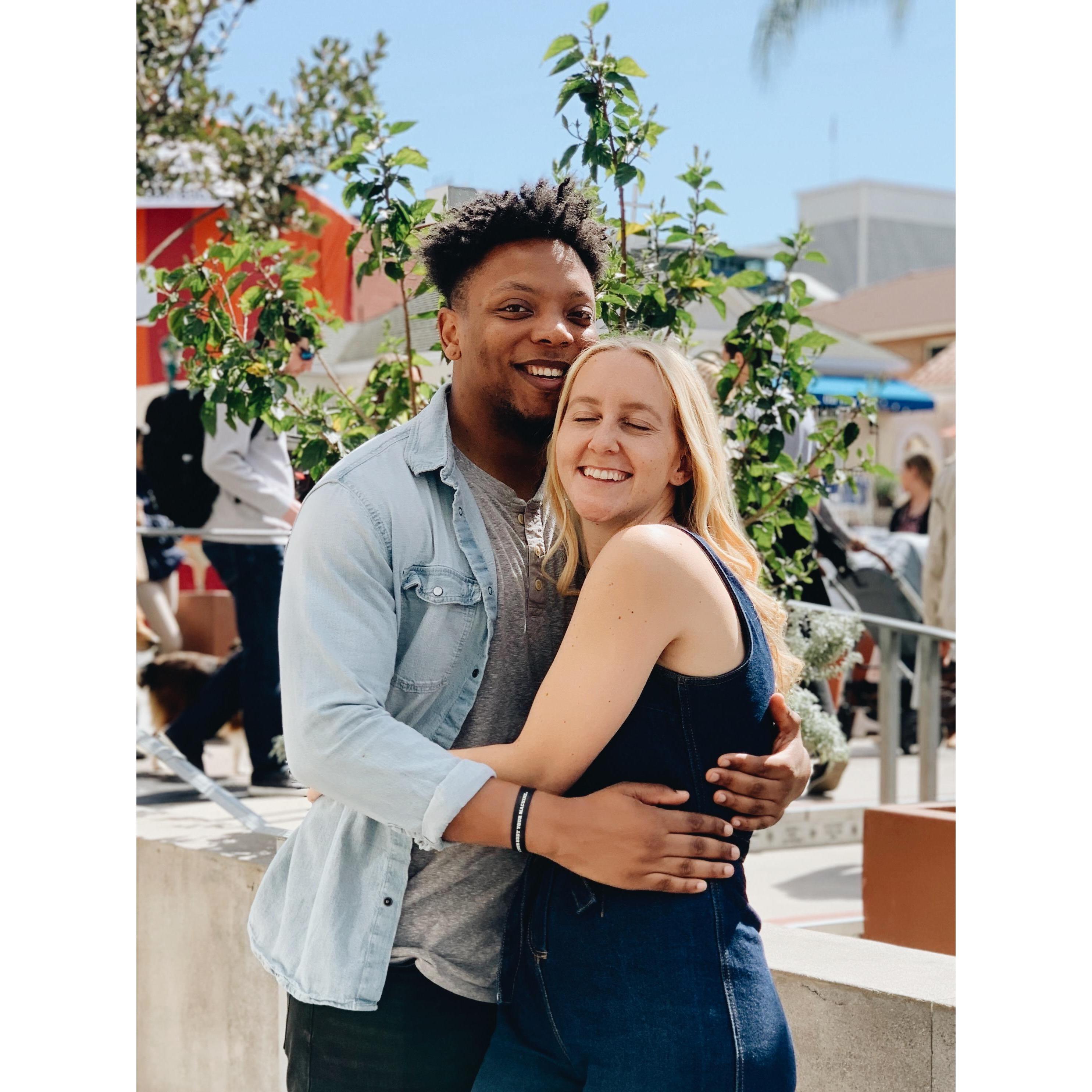 The weekend before the pandemic, without a care in the world