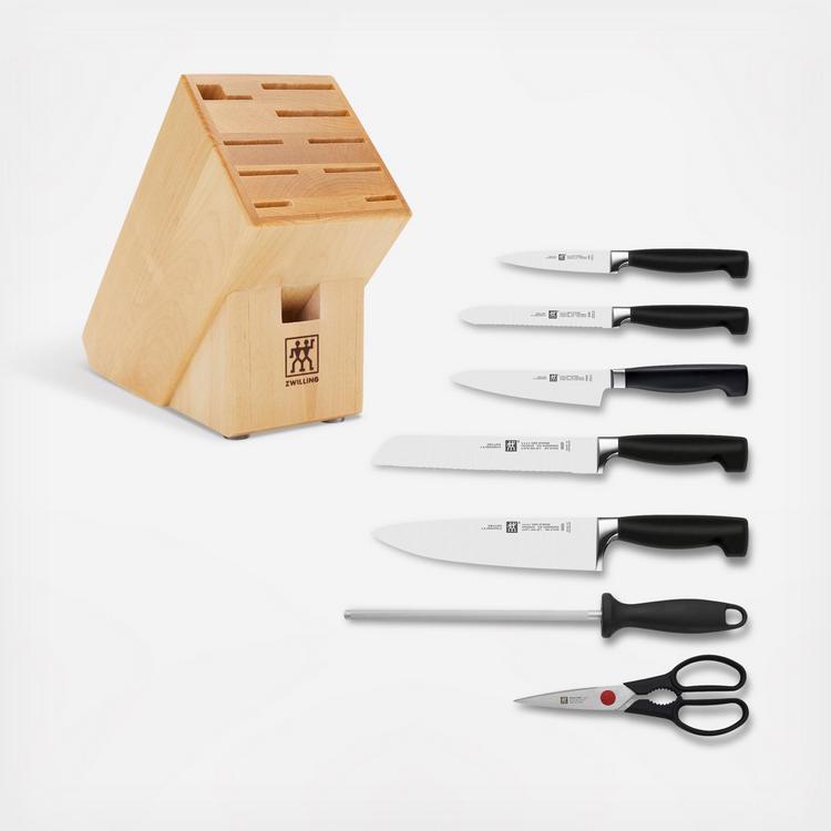 ZWILLING, Four Star 8-Piece Knife Block Set | Zola