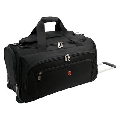 SWISSGEAR Zurich Wheeled Duffel Bag - Black