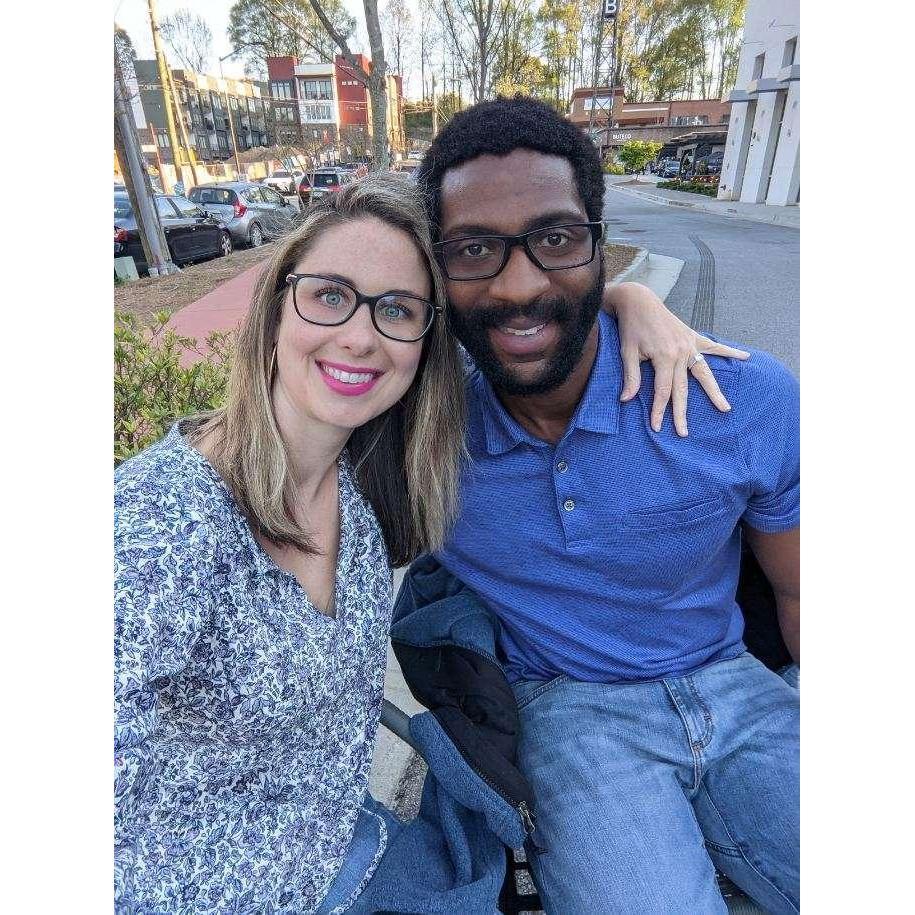 Our first date after lockdown.