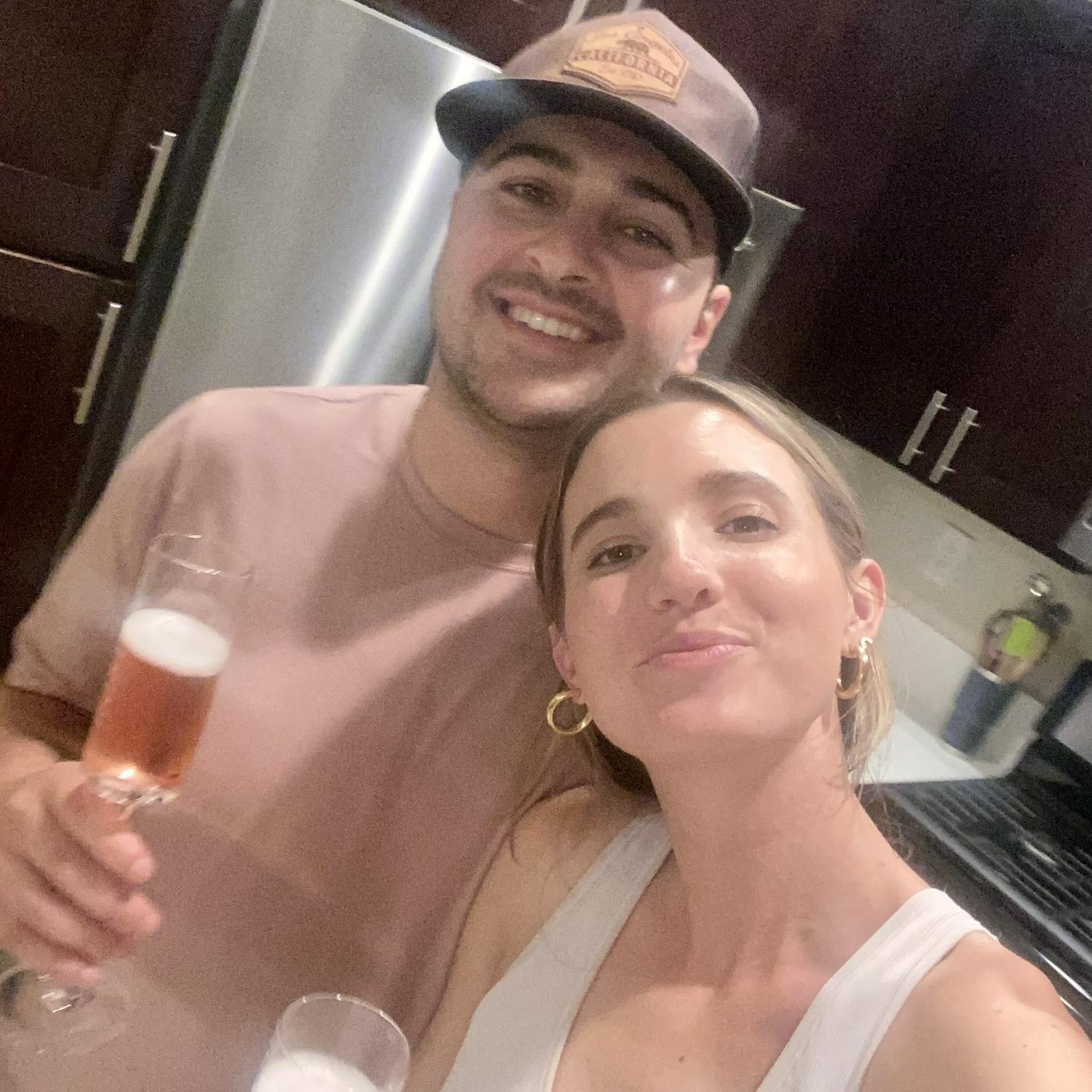 Our first apartment together in Del Mar, San Diego, CA (July 2022).