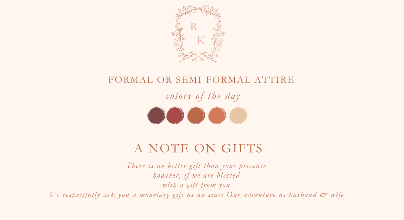 The Wedding Website of Kristine Natividad and Ron Titan